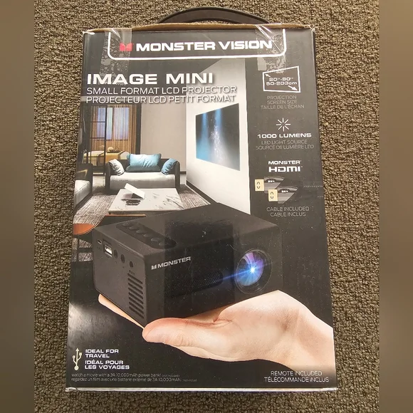 Image Mini Projector - Black - Picture 1 of 9